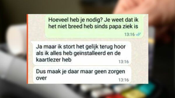 Belgische WhatsApp-oplichter probeert €2495,- van zijn zieke vader af te troggelen