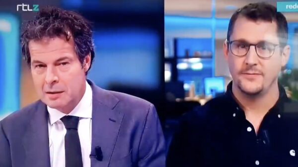 Ordinaire pennendief op heterdaad betrapt tijdens uitzending RTLZ