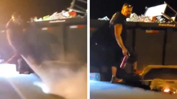 Ah nee joh, die aanhanger hoeft nog echt niet naar de garage