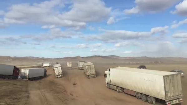 In Mongolië rijden is nog best een uitdaging