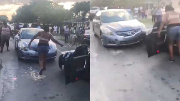 Been van tante Karatekid wordt verbrijzeld tijdens ordinaire verkeersruzie in da hood