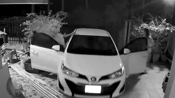 Koter trekt handrem los waarna papa en mama ineens vleugeldeuren hebben