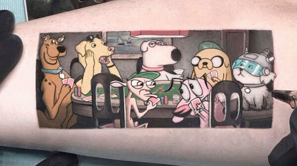 Liefhebbers van tatoeages komen weer volledig aan hun trekken (231)