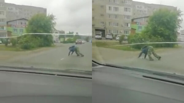 Oversteken is best een uitdaging als je straalbezopen bent