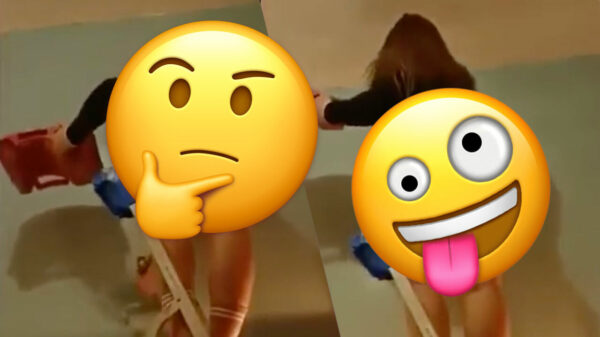 Sinds hij een nieuwe vriendin heeft is hij ineens ontzettend gek op klussen