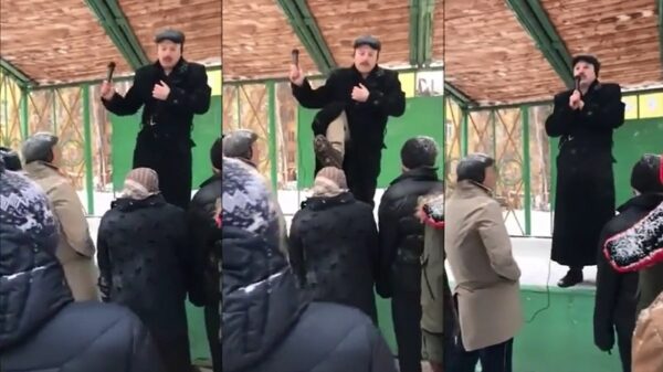 In Rusland weten ze prima hoe je met lastig publiek moet omgaan!