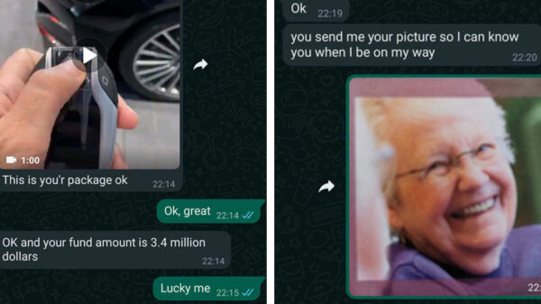 Nigeriaanse WhatsApp-scammer wordt heerlijk door "oma" in de zeik genomen