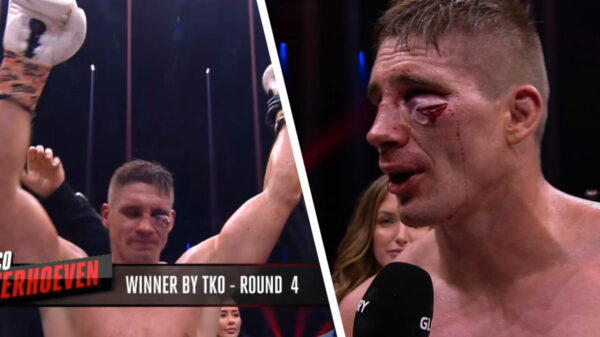Rico Verhoeven wint slopend gevecht van Jamal Ben Saddik en blijft wereldkampioen!