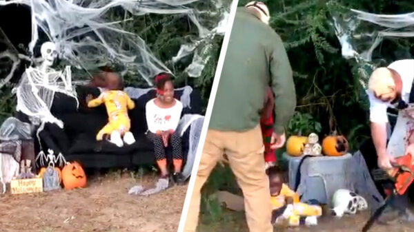 Gezellig middagje Halloween vieren verandert in een trauma voor het leven