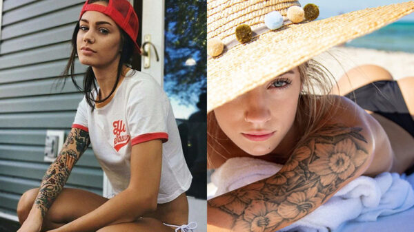 Een verzameling vrouwen met tattoos (16)