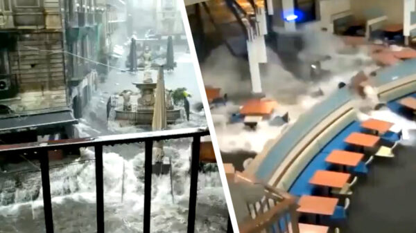 Dagenlange stortregens zetten de Siciliaanse stad Catánia compleet blank