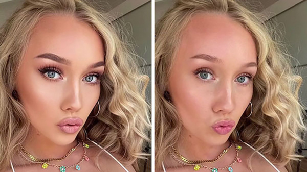 25 voorbeelden van hoe vrouwen er op Instagram compleet anders uitzien dan in het echt