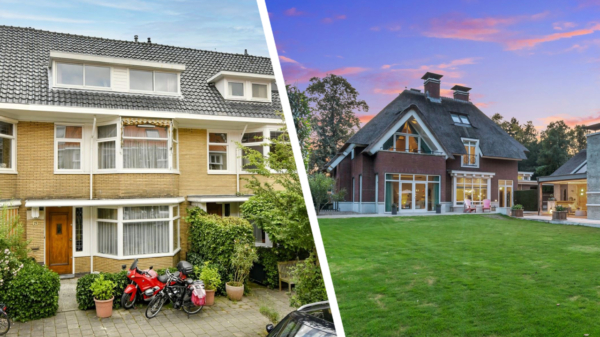 Je hebt 2 miljoen en je moet kiezen: een rijtjeshuis in Amsterdam of een superdikke villa in Heeze