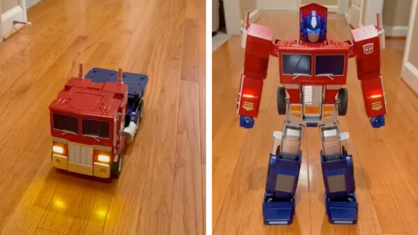 Opeens heb je het: je vraagt Optimus Prime aan Sinterklaas