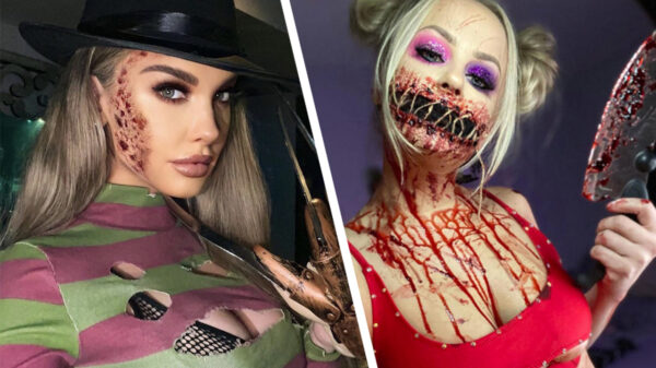 Voor Halloween werden er weer allerlei uitdagende pakjes uit de kast getrokken