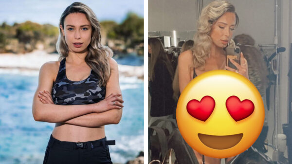 Loiza Lamers verwerkt haar vertrek uit Expeditie Robinson met een zeer pikant setje
