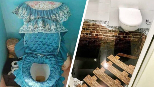 25 ongemakkelijke wc's waar je best een beetje ongemakkelijk van wordt