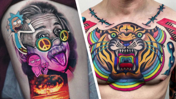 Liefhebbers van tatoeages komen weer volledig aan hun trekken (233)