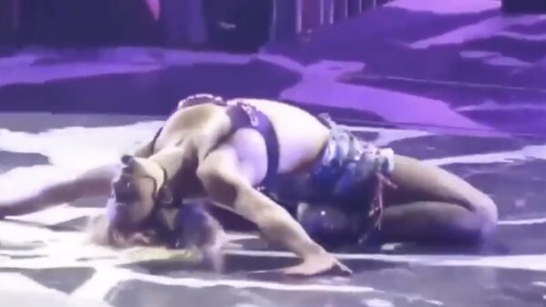 Dit stukje in de show wordt ook wel de 'magnetron' genoemd