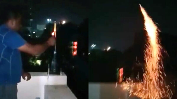 Hey buurman, jij ook een gelukkig nieuwjaar hè!