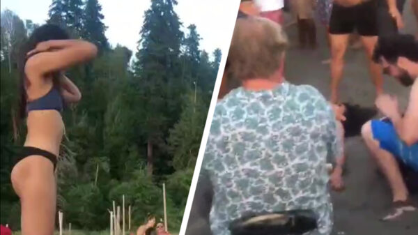 Protip bij een trust fall: zorg dat iemand je opvangt