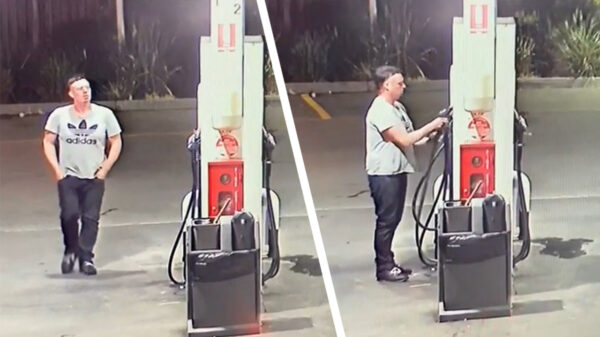 Benzinepompmisbruiker zorgt voor de nodige chaos en paniek