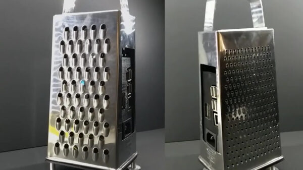 Bouw eens een Mac Pro van een keukenrasp en een Raspberry Pi