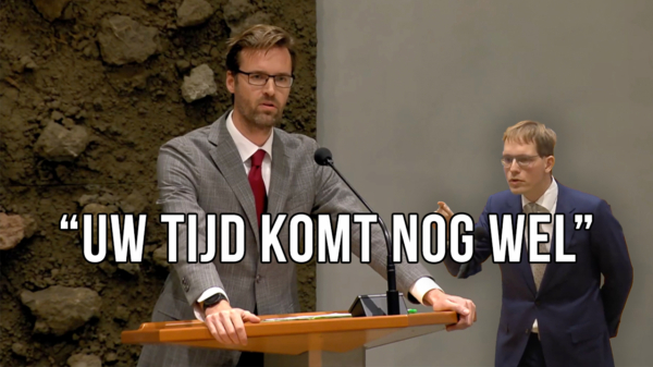 Ophef in de kamer: debat ontspoort volledig nadat Van Houwelingen (FVD) Sjoerd Sjoerdsma (D66) bedreigt