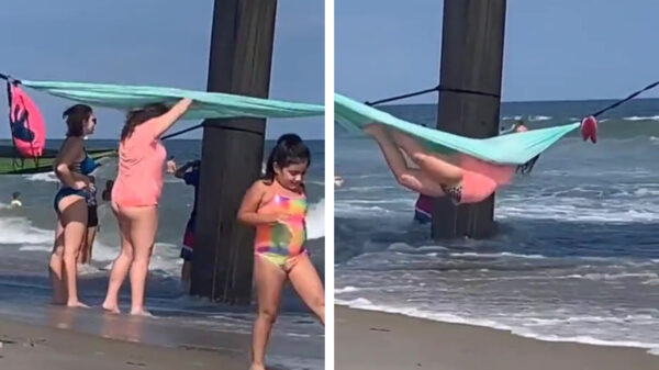 Als je bij het hangmatklimmen per ongeluk expert mode hebt aangezet