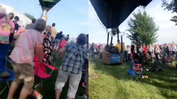 Luchtballonvaarder is beter in human bowling dan in landen