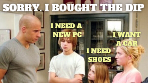 Weer een hele reeks cryptomemes om de pijnlijke daling van afgelopen week even te verwerken