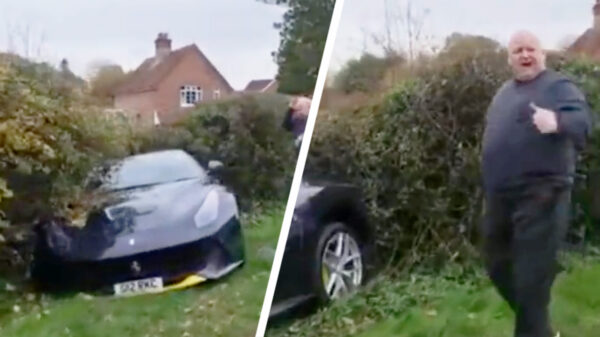 Sorry meneer, u mag uw Ferrari hier niet parkeren