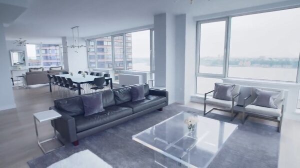 Voor het zieke bedrag van 85 miljoen dollar krijg je een hoop toeters en bellen bij appartement in New York