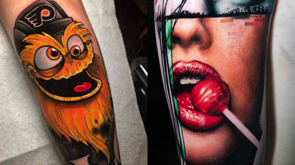 Liefhebbers van tatoeages komen weer volledig aan hun trekken (116)