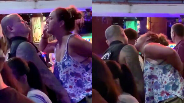 Extreem geduldige Thaise uitsmijter wordt uitgekafferd door een dronken toerist