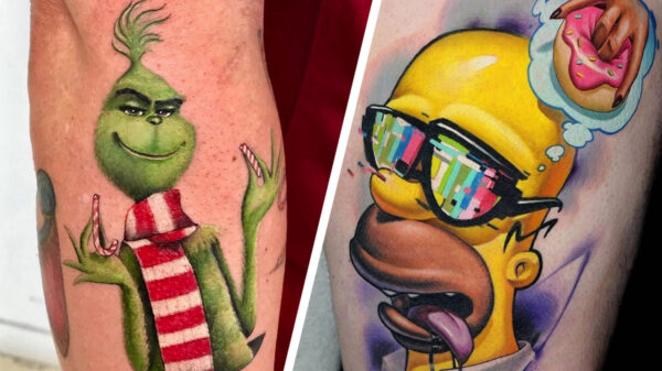 Liefhebbers van tatoeages komen weer volledig aan hun trekken (237)