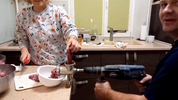 Woensdag gehaktdag: creatief met een vleesmolen a.k.a. boormachine