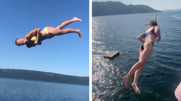 Dødsing, oftewel Death Diving is gewoon een hele brute sport en niet voor watjes