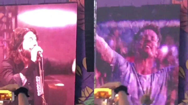 Dave Grohl spot tijdens concert de dokter die hem tijdens zijn beenbreuk hielp in het publiek