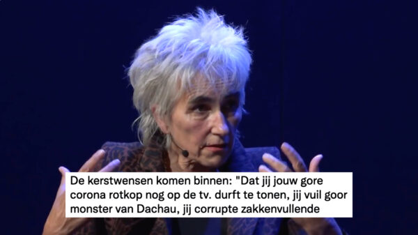 Viroloog Marion Koopmans deelt dreigmail op Twitter: "Jij vuil goor monster van Dachau"