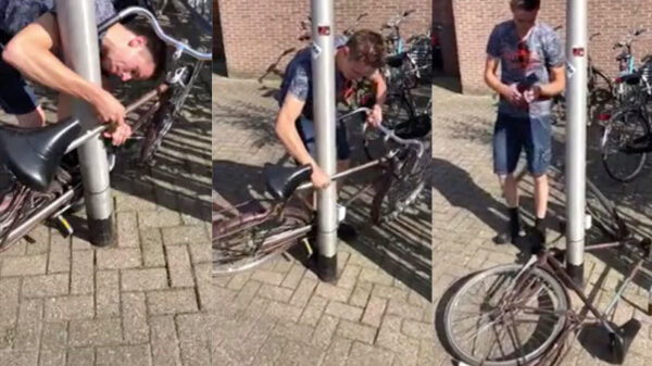 Uitvinding van de eeuw: de fiets die nooit gejat wordt!