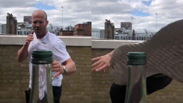 Met Jason Statham in je buurt heb je geen flesopener meer nodig