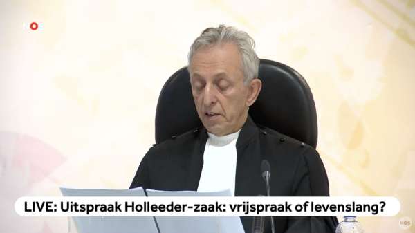 LIVE: wordt Willem Holleeder vrijgesproken of krijgt hij levenslang?
