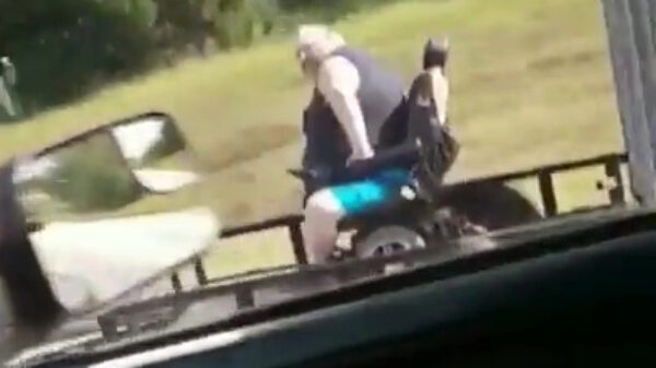 Opa mocht dit jaar ook mee op vakantie