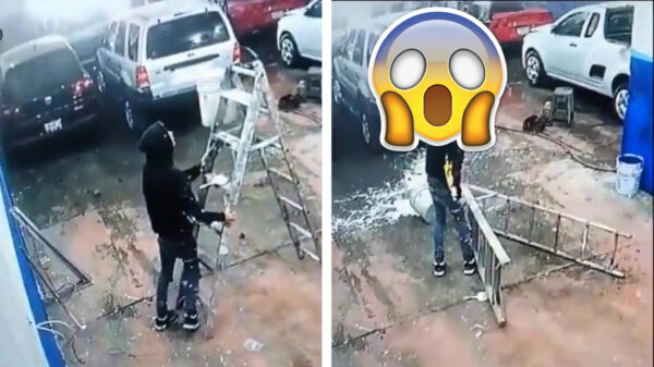 Gratis tip van de dag: parkeer je auto nooit naast een bouwplaats