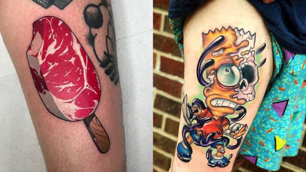 Liefhebbers van tatoeages komen weer volledig aan hun trekken (117)