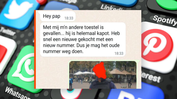 WhatsApp-oplichter heeft héél snel in de gaten dat 'ie de verkeerde te pakken heeft