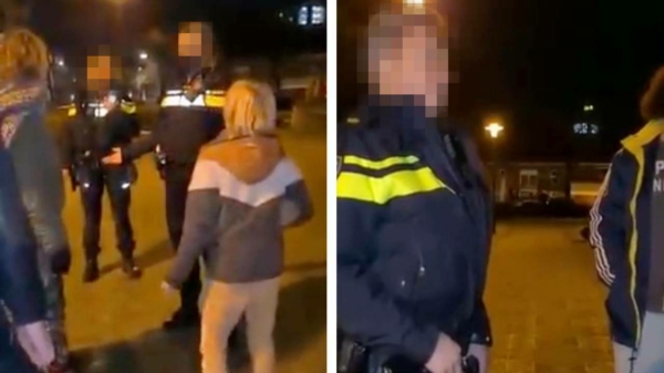 Politie verstoort Lichtjesdag in Nijmegen vanwege overschrijding van de groepsgrootte