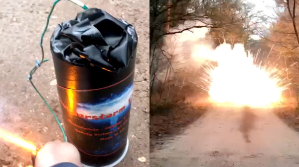 Zo'n Thunderstorm van 2000 gram moet je zeker niet in je achtertuin afsteken