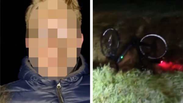 Totaal onverwacht: één keer knipperen en hij lag in de mudder